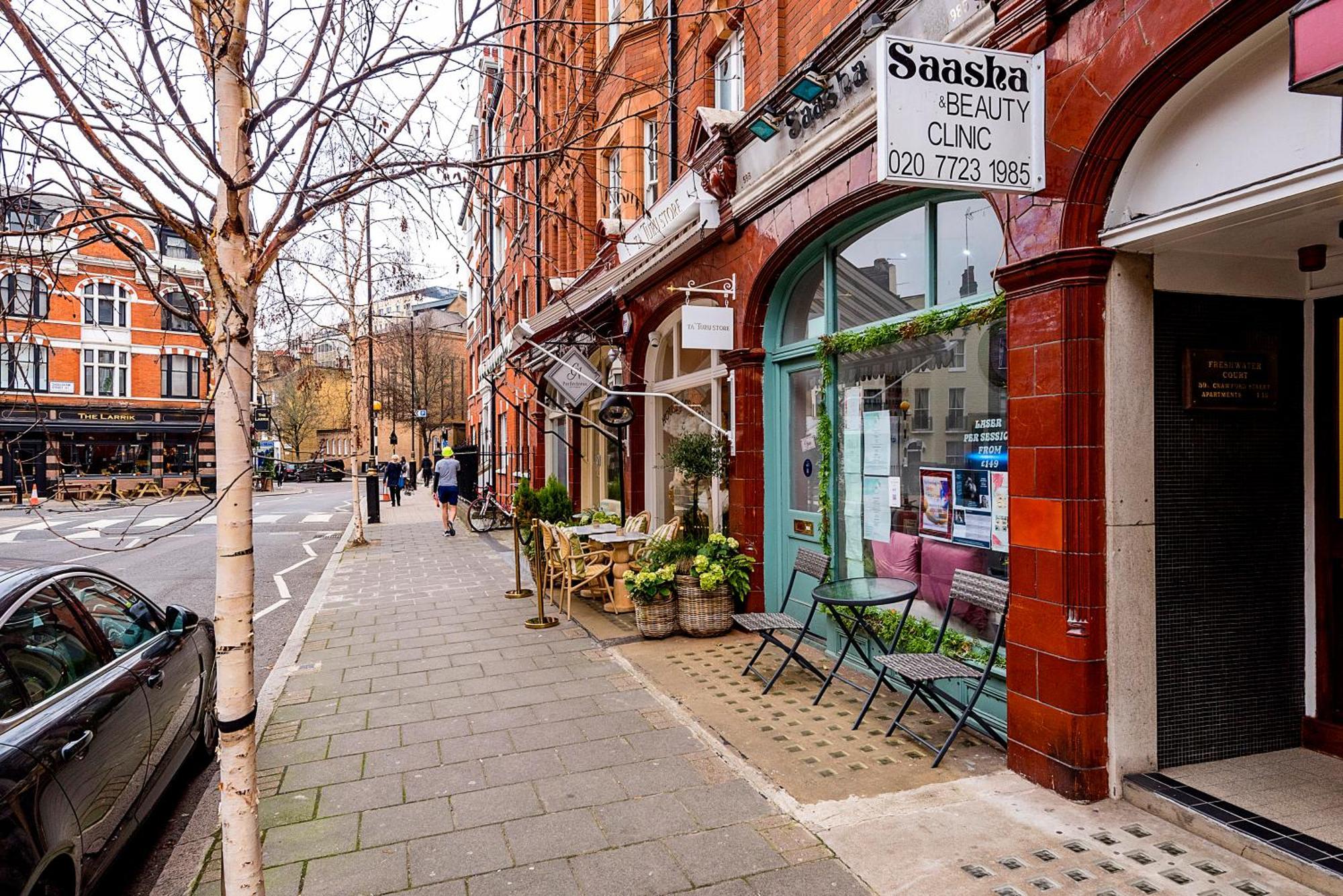 Stunning Apartment In Fashionable Marylebone ロンドン エクステリア 写真